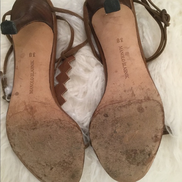 Manolo Blahnik Strap Sandals. Sold at Another Site - Picture 5 of 5